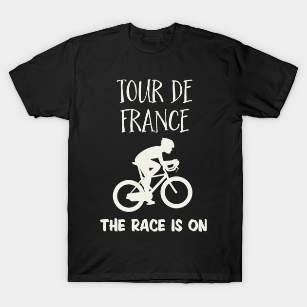 ✪ Tour de France ✪ The Race is ON T-Shirt by Naumovski